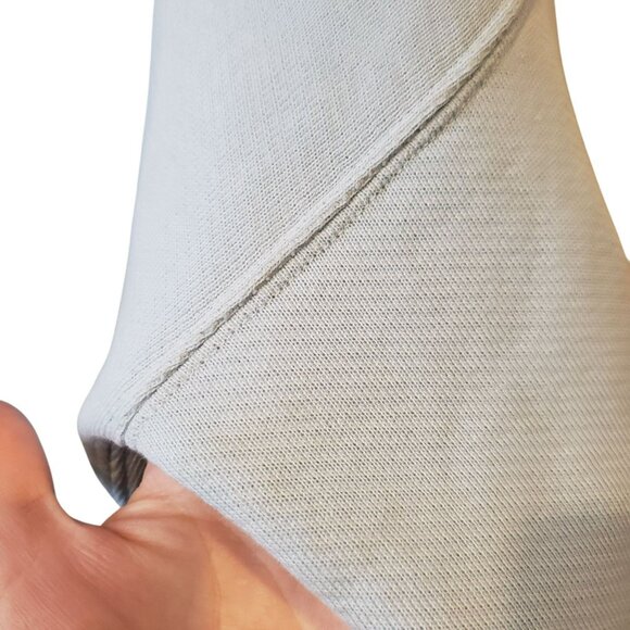 Le Pere Blue Heart Domo Hooded Sweatshirt Drawstring Hoodie Mens XS - Picture 9 of 10